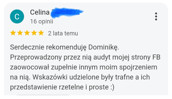 Opinia klienta 2
